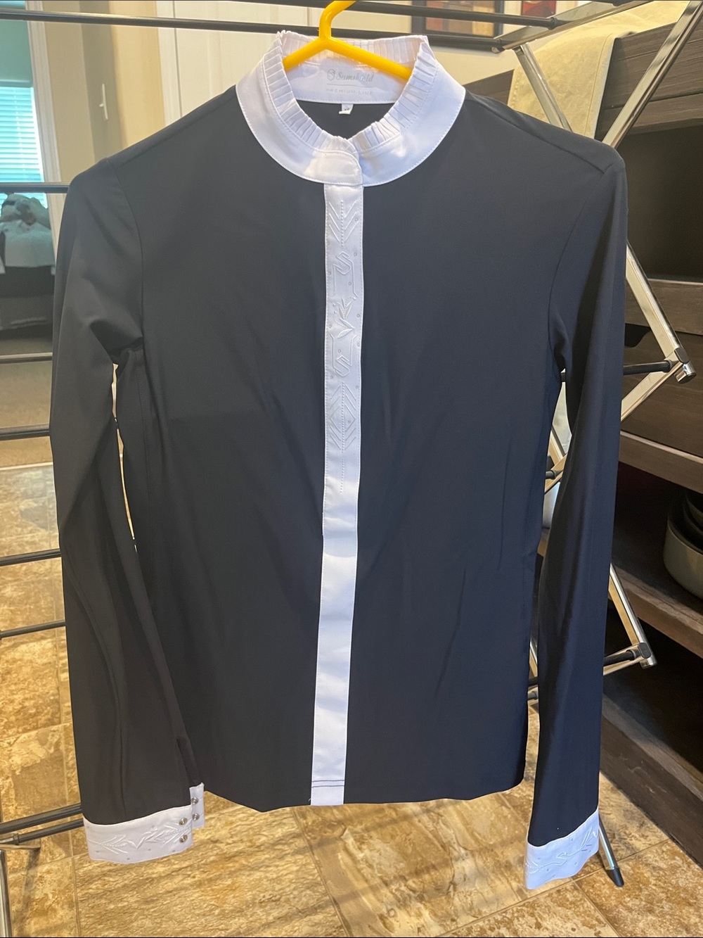Navy samshield show shirt XS